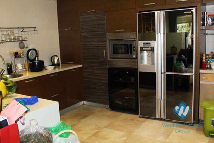 Furnished large villa with 4 bedrooms for rent in Ciputra, Westlake, Tay Ho, Hanoi, Vietnam